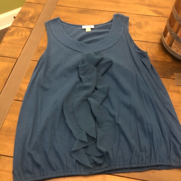 Loft Ruffled Top - Picture 2 of 10